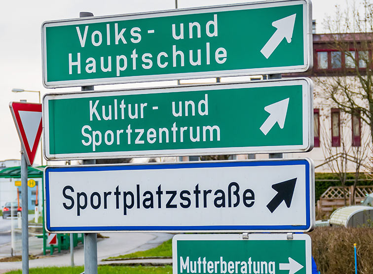 Verkehrsschilder