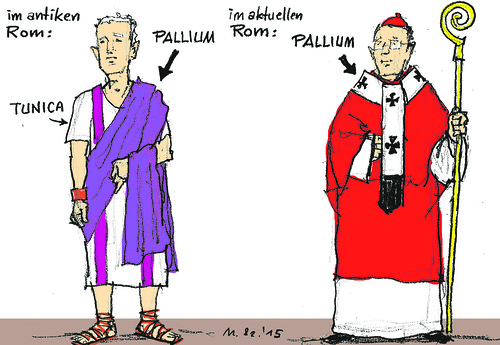 Zeichnung Pallium
